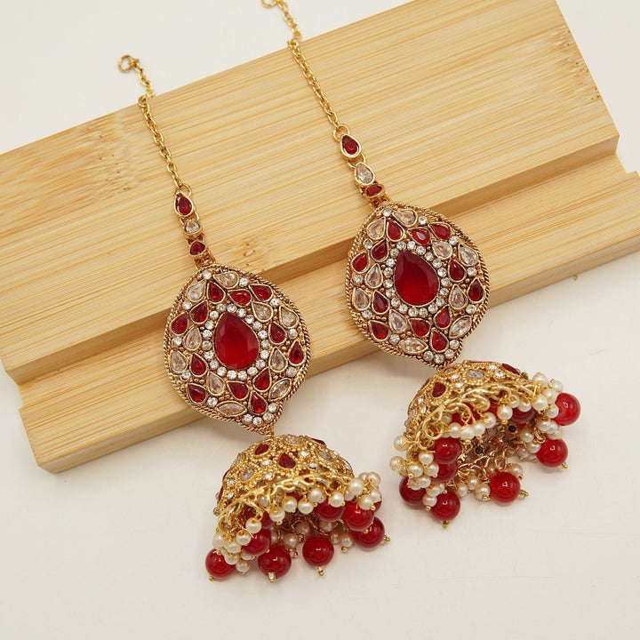 Traditional Jhumka Earring With Sahara - tlmjewels