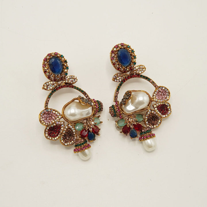 Turkish MOP Bali Earings - tlmjewels