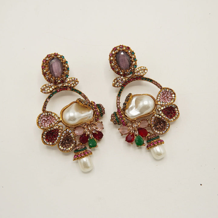 Turkish MOP Bali Earings - tlmjewels