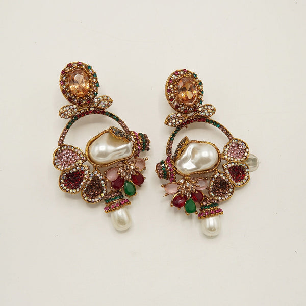 Turkish MOP Bali Earings - tlmjewels