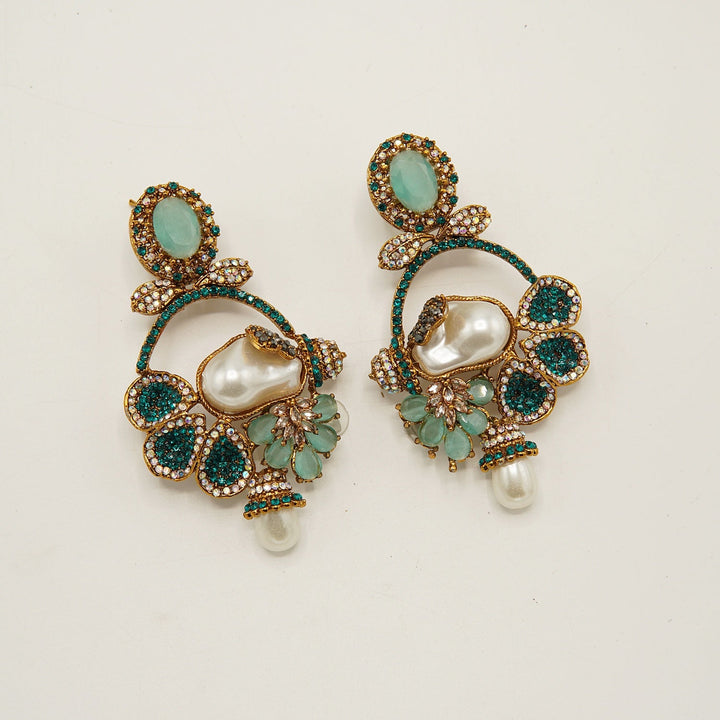 Turkish MOP Bali Earings - tlmjewels