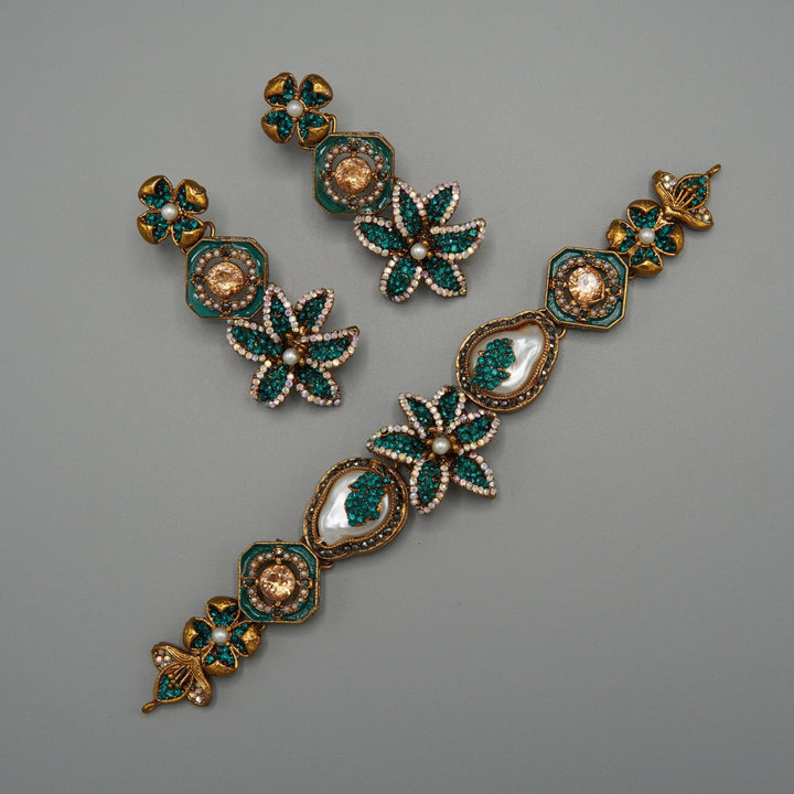 Turkish M.O.P Chik Patti Set - tlmjewels