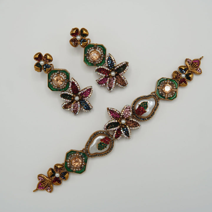Turkish M.O.P Chik Patti Set - tlmjewels
