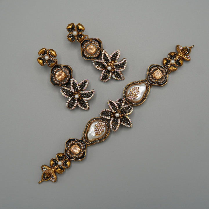 Turkish M.O.P Chik Patti Set - tlmjewels