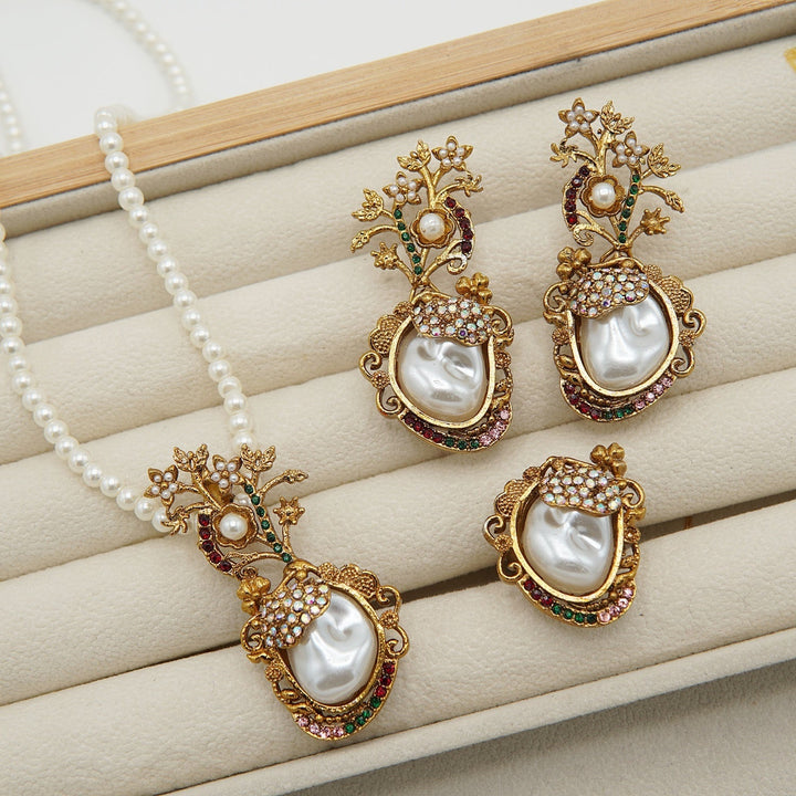 Turkish M.O.P Combo Set - tlmjewels