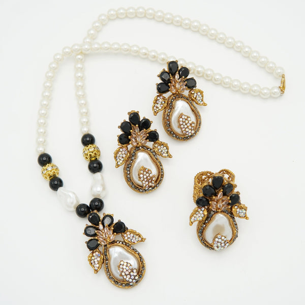 Turkish M.O.P Gems Stones Combo Set - tlmjewels