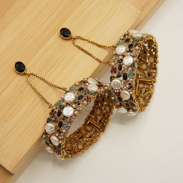 Turkish Mother Of Pearl Bangles - tlmjewels