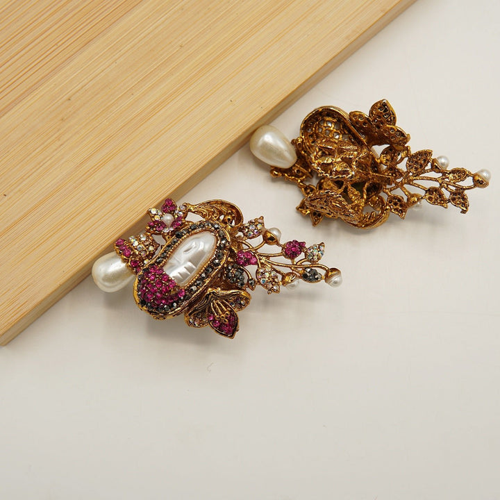 Turkish Mother Of Pearl Designer Ring - tlmjewels