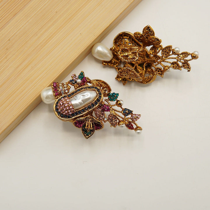 Turkish Mother Of Pearl Designer Ring - tlmjewels