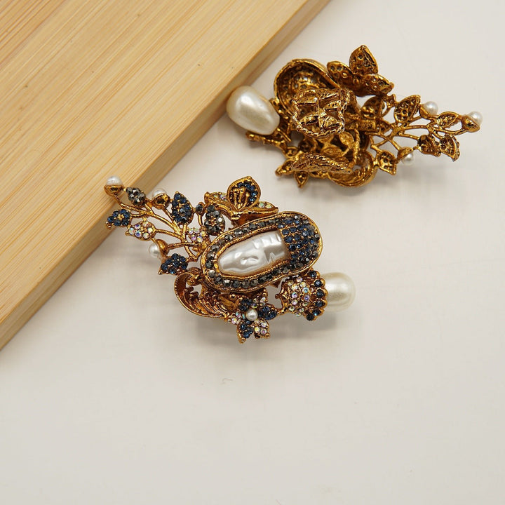 Turkish Mother Of Pearl Designer Ring - tlmjewels