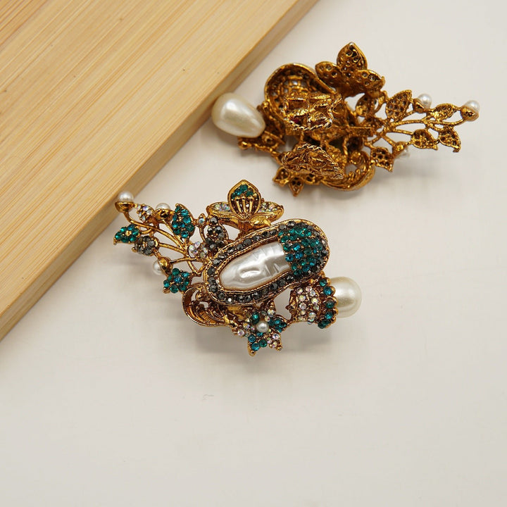 Turkish Mother Of Pearl Designer Ring - tlmjewels