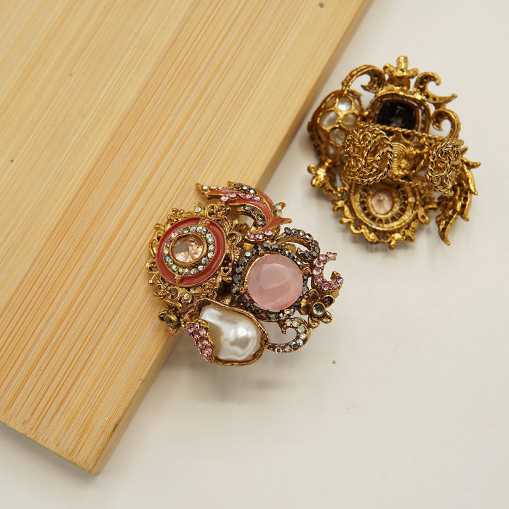 Turkish Mother Of Pearl Ring - tlmjewels