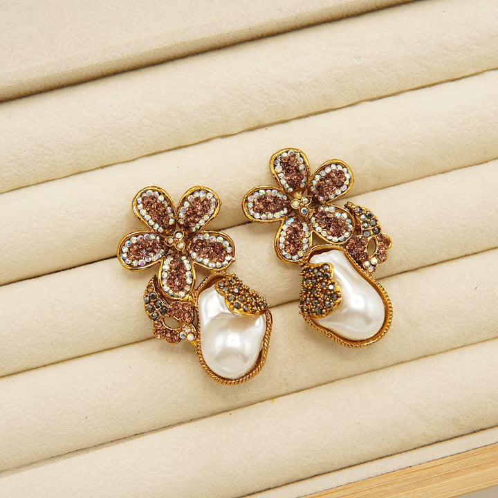 Turkish Royal Pearl Studs - tlmjewels