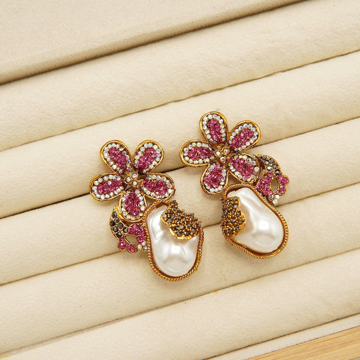 Turkish Royal Pearl Studs - tlmjewels