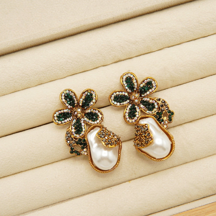 Turkish Royal Pearl Studs - tlmjewels