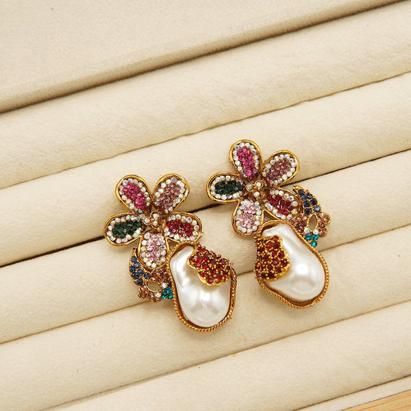 Turkish Royal Pearl Studs - tlmjewels