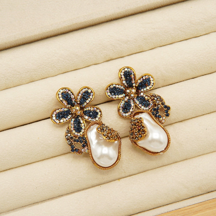 Turkish Royal Pearl Studs - tlmjewels