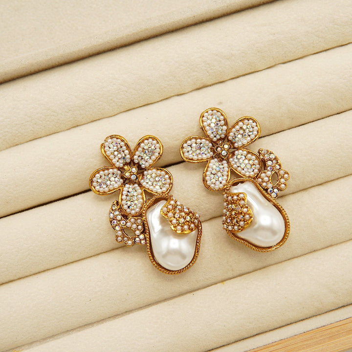 Turkish Royal Pearl Studs - tlmjewels