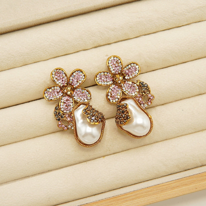 Turkish Royal Pearl Studs - tlmjewels