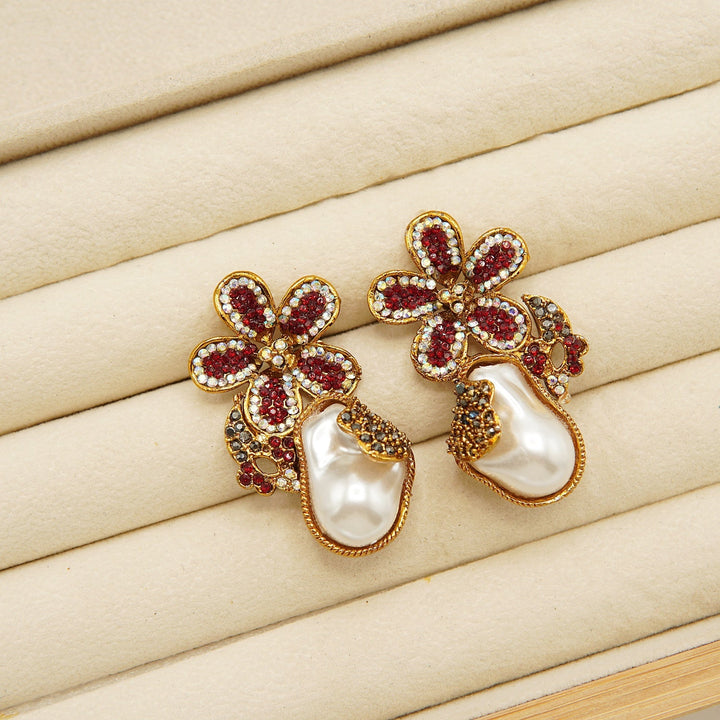Turkish Royal Pearl Studs - tlmjewels