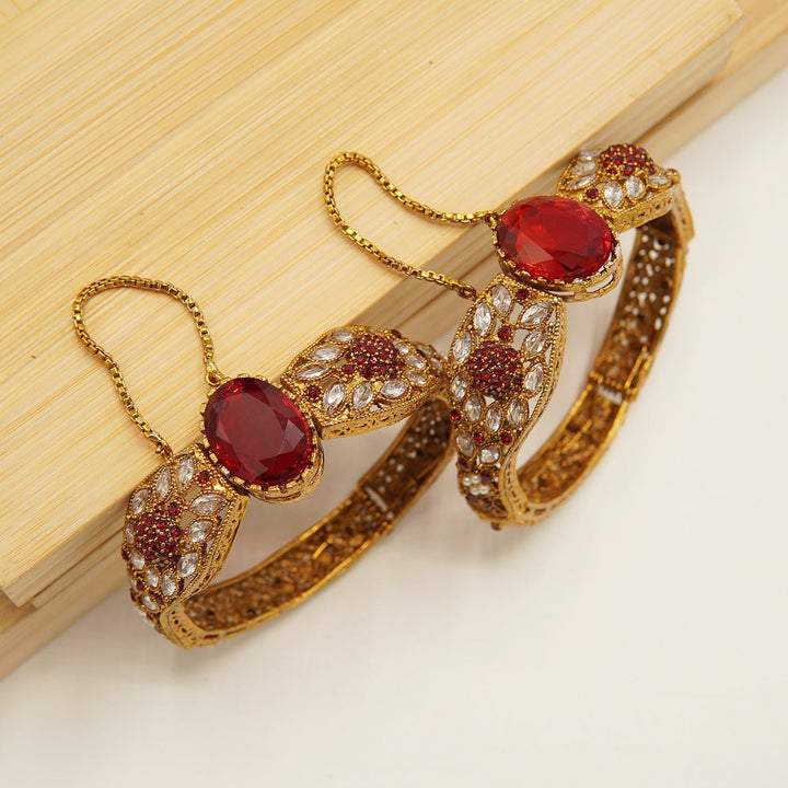 Victorian Doublets Turkish Kara Pair - tlmjewels