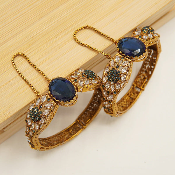 Victorian Doublets Turkish Kara Pair - tlmjewels