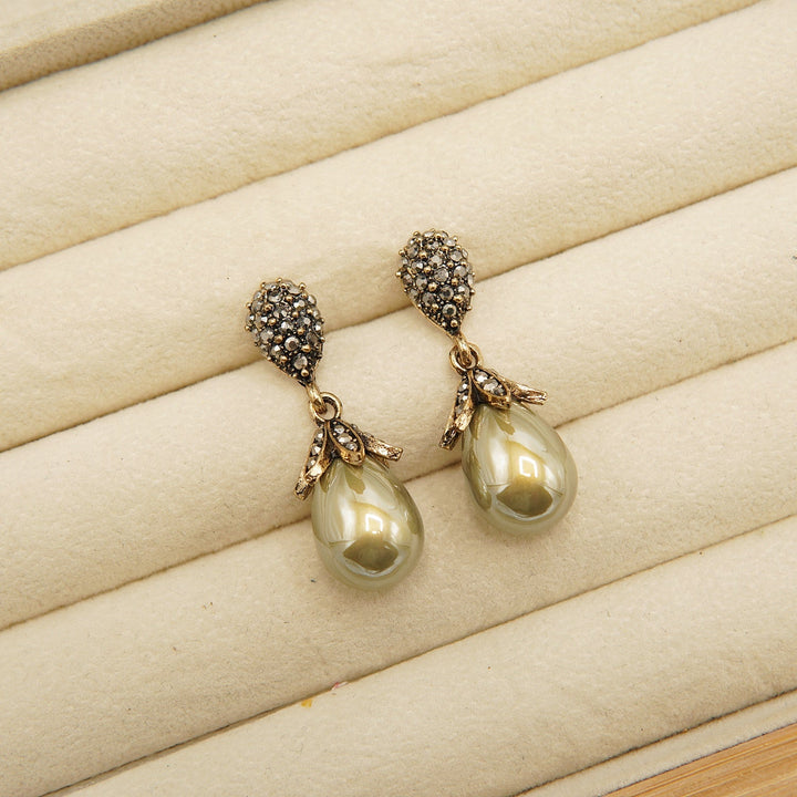 Vintage High Quality Pearl Earring - tlmjewels