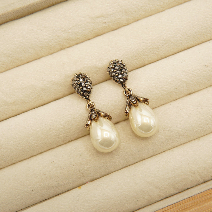 Vintage High Quality Pearl Earring - tlmjewels