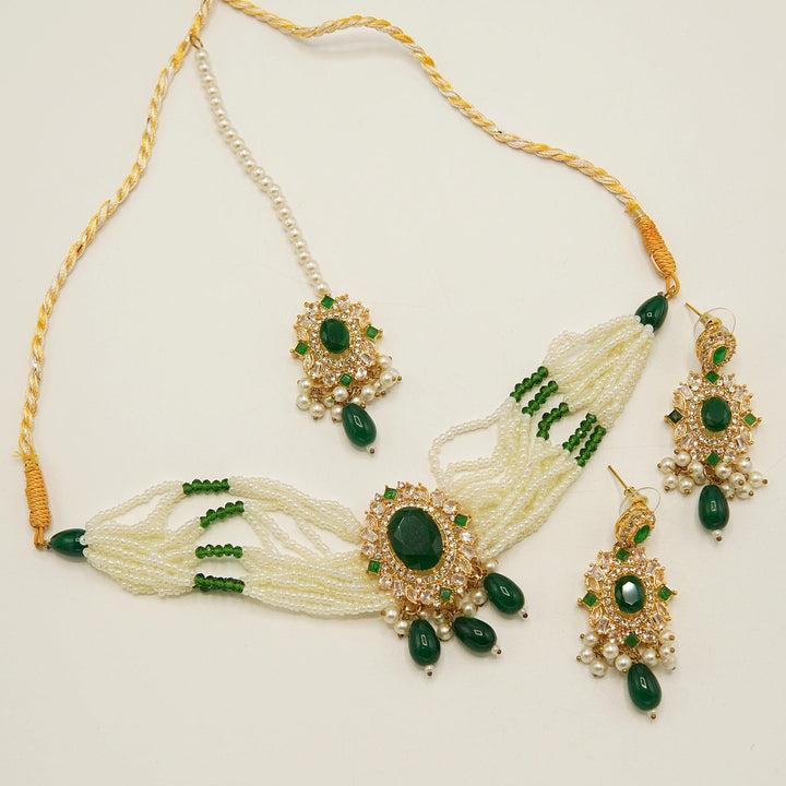 Zircone Tappers Choker Set - tlmjewels