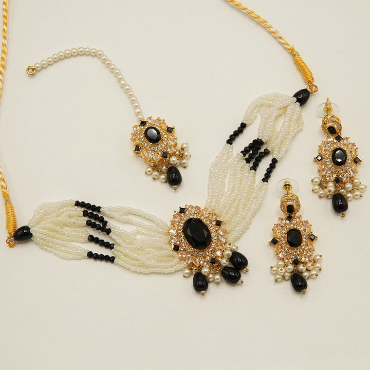Zircone Tappers Choker Set - tlmjewels