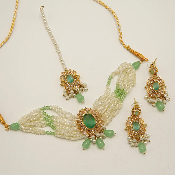 Zircone Tappers Choker Set - tlmjewels