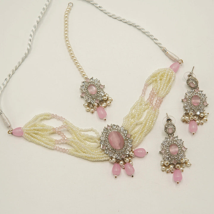 Zircone Tappers Choker Set - tlmjewels