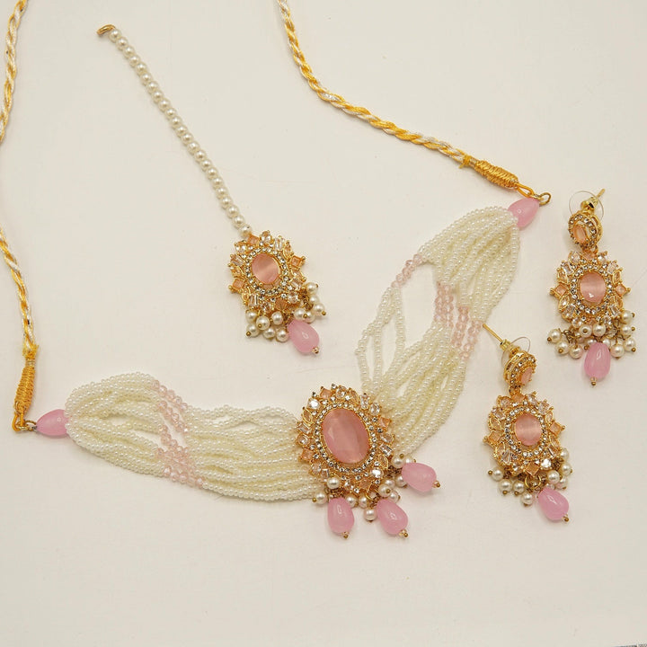 Zircone Tappers Choker Set - tlmjewels