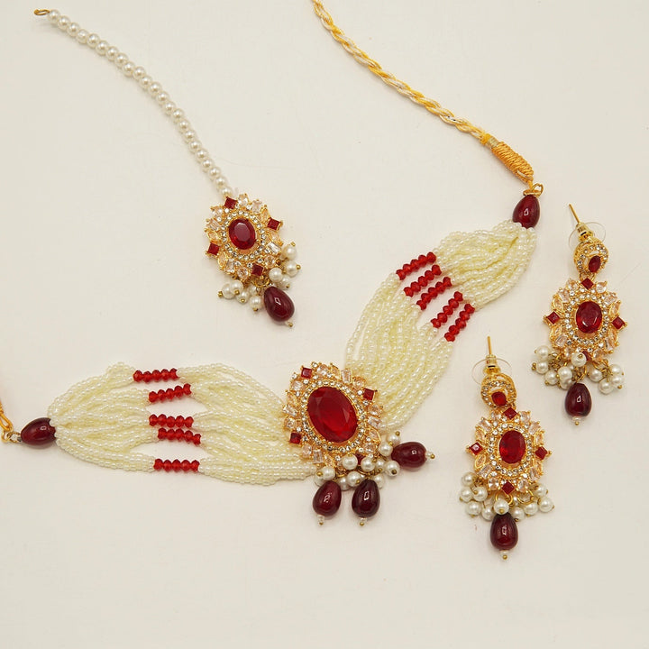 Zircone Tappers Choker Set - tlmjewels