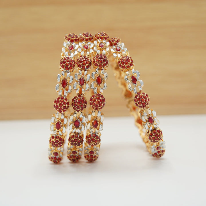 Zircones 4 Pieces Churi Set - tlmjewels