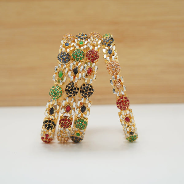 Zircones 4 Pieces Churi Set - tlmjewels