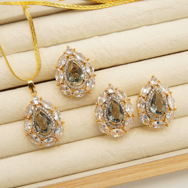 Zircones Doublets Combo Set - tlmjewels