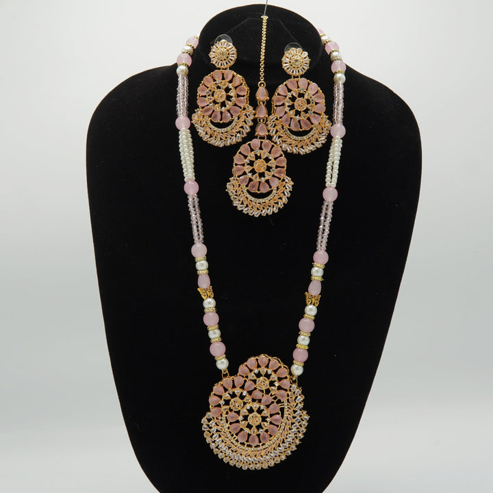 Zircones Gem Stone Mala Set - tlmjewels