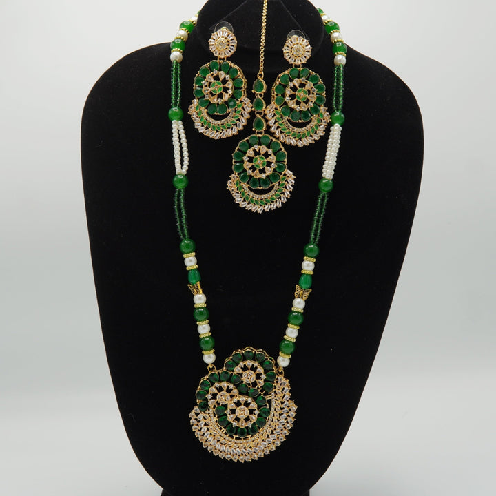 Zircones Gem Stone Mala Set - tlmjewels