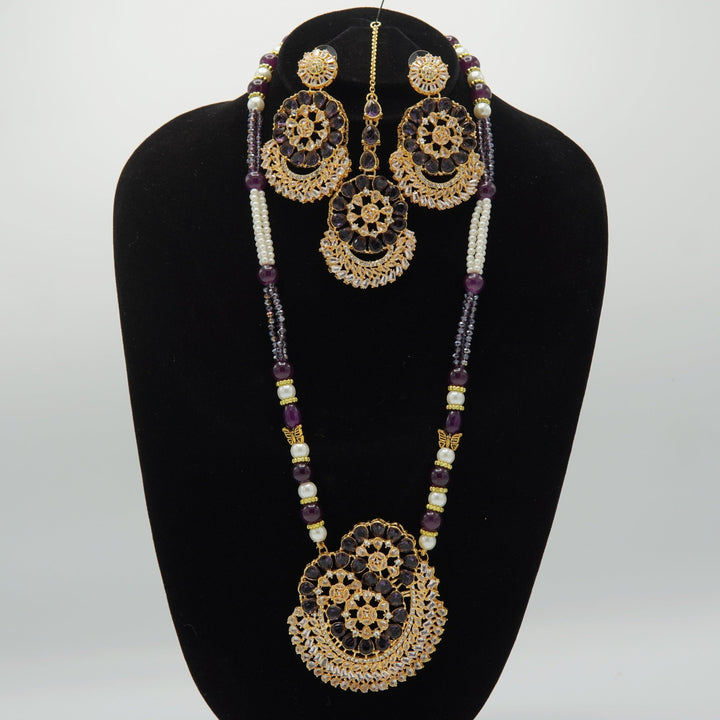 Zircones Gem Stone Mala Set - tlmjewels