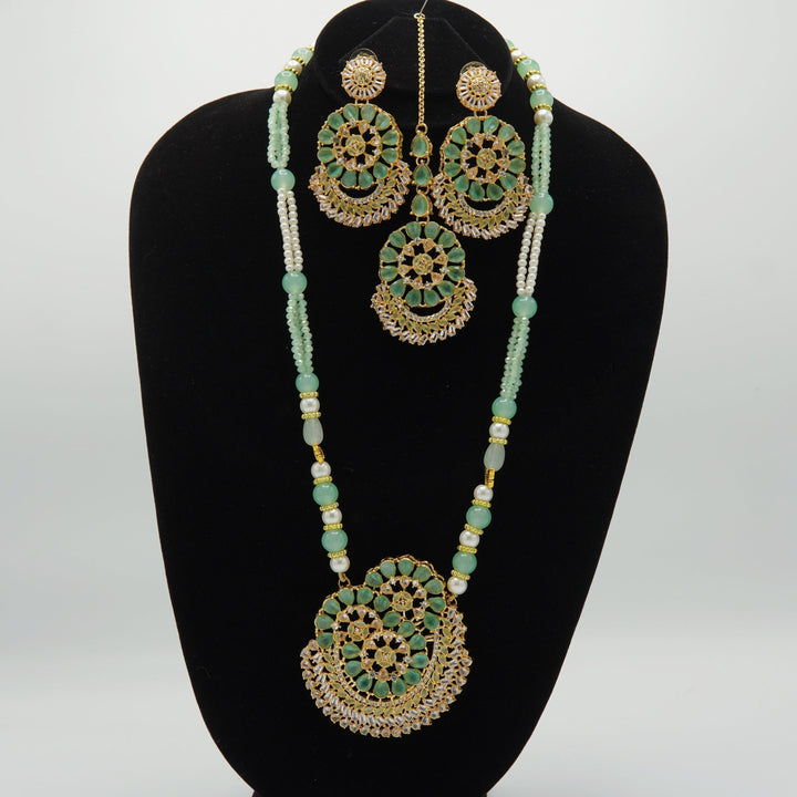 Zircones Gem Stone Mala Set - tlmjewels