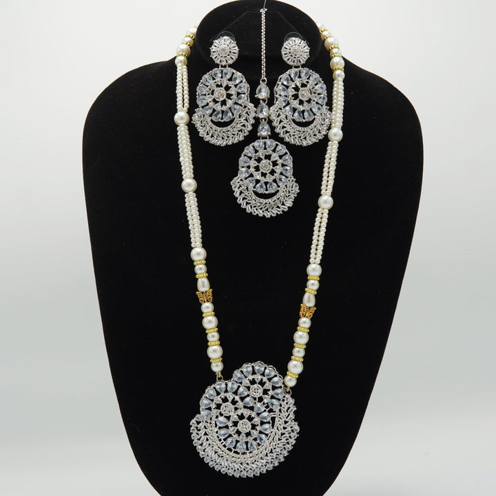 Zircones Gem Stone Mala Set - tlmjewels
