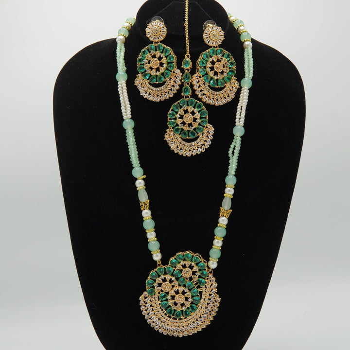 Zircones Gem Stone Mala Set - tlmjewels