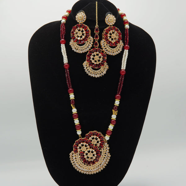 Zircones Gem Stone Mala Set - tlmjewels