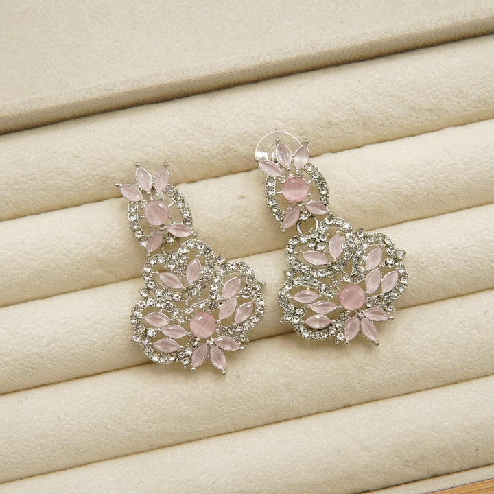 Zircones Party Wear Earrings - tlmjewels