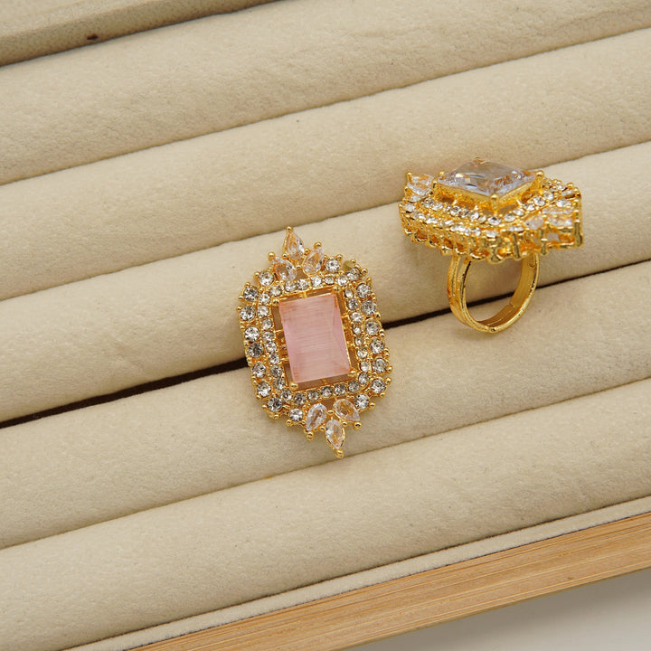 Zirconia Doublets Ring - tlmjewels