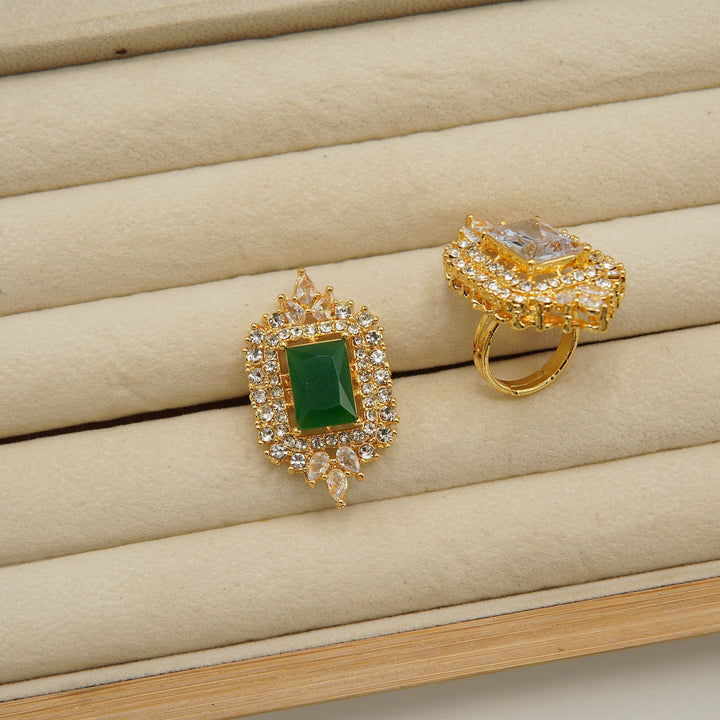 Zirconia Doublets Ring - tlmjewels