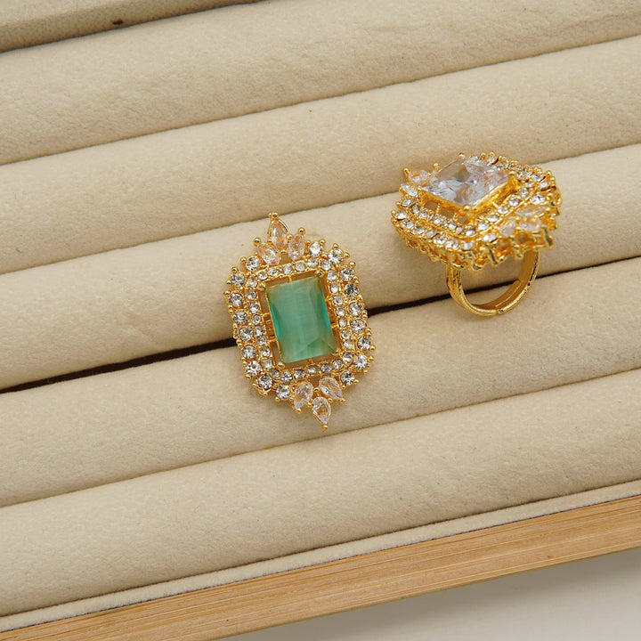 Zirconia Doublets Ring - tlmjewels