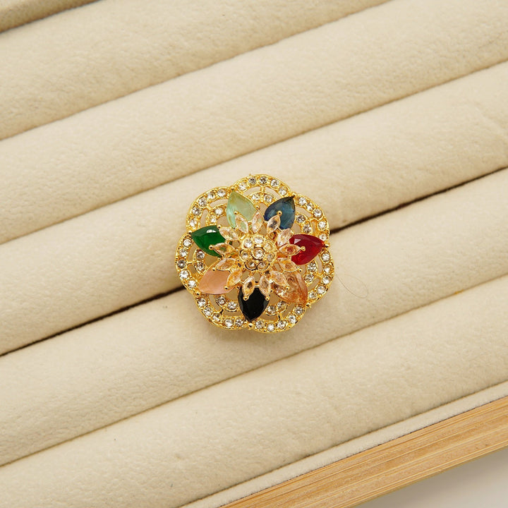 Zirconia Flower Ring - tlmjewels