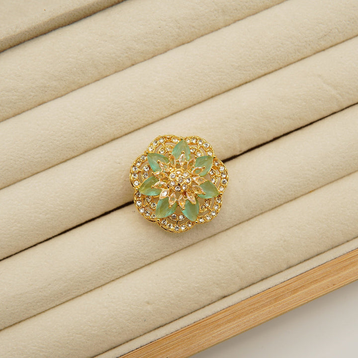 Zirconia Flower Ring - tlmjewels